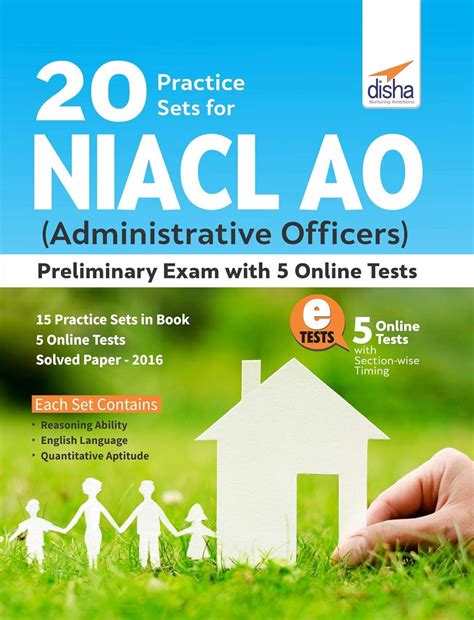 20 Practice Sets for NIACL AO (Administrative Officers) Preliminary ...
