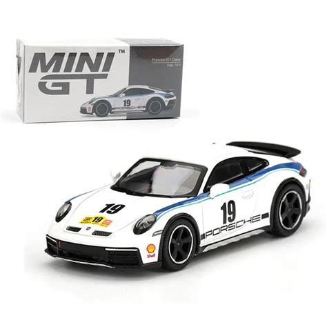 Mini GT 1:64 Porsche 911 Dakar Rally 1974 RHD – Diecast Scale Model Ca ...