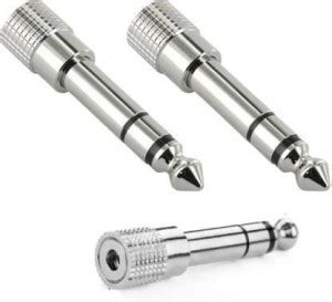 Pitambara Stereo Audio Cable 0.8 m 6.35mm Male To 3.5mm Female Stereo ...