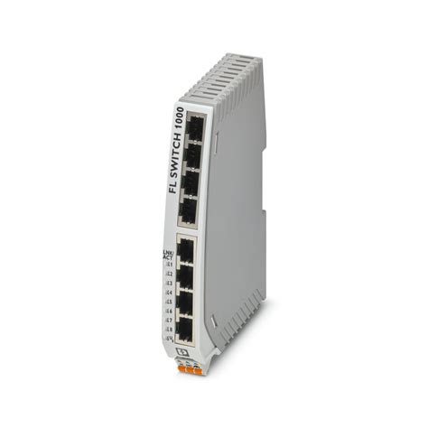 FL SWITCH 1008N - Industrial Ethernet Switch - 1085256 | Phoenix Contact