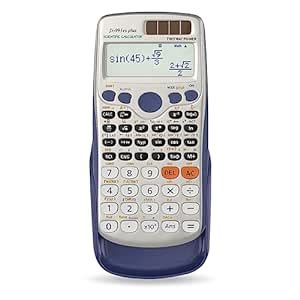 IPEROT Scientific Calculators, Solar Scientific Calculator Large Screen ...