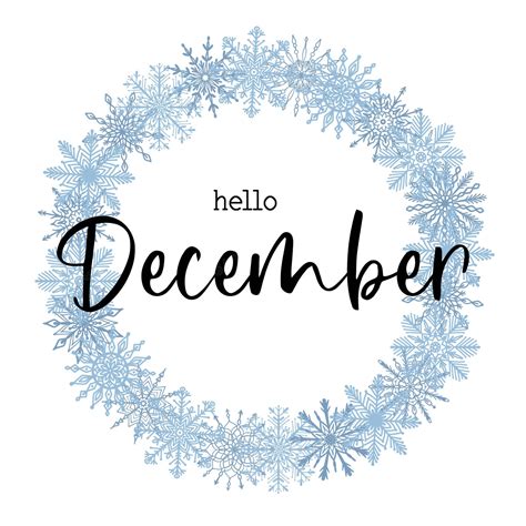 Free Hello December Clipart, Download Free Hello December Clipart png ...