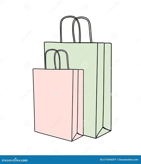 Image result for Drawing Paper Bags Using Contour Line