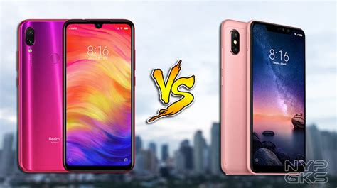 Redmi Note 6 Pro vs Redmi Note 7 的图像结果