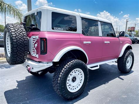 Custom Ford Bronco Is So Pink It’ll Make Barbie Trade Her Jeep | Carscoops