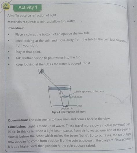 Image result for Light Refraction Activity