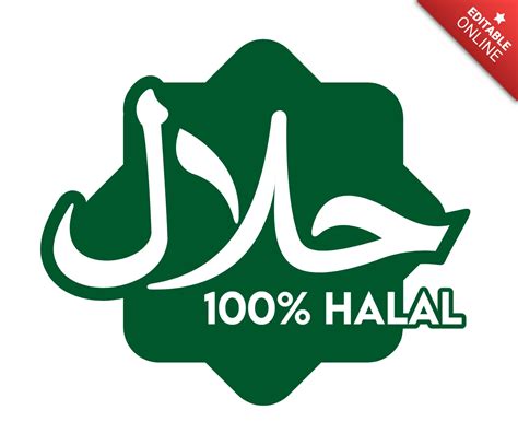 Halal Food Islamic Logo Design Template | Free Design Template