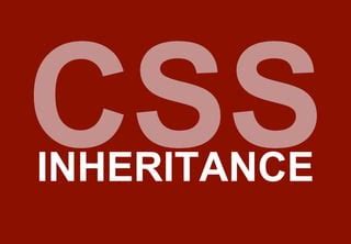 CSS Inheritance 的图像结果