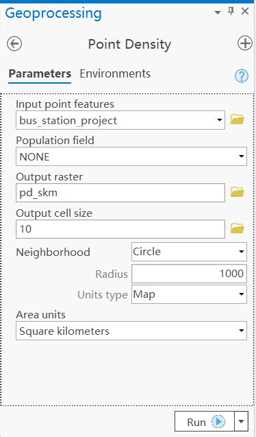 Image result for Arc Pro How Is Kernel Density Working