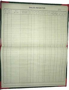 R K SALES R K Sales Register, 50 Pages, Pack of 1 Unit Sales Register ...