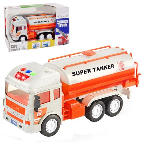 FunBlast Super Tanker Truck Toys for Kids, Pull Back Vehicles Toy Truck ...