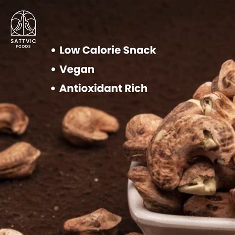 Double Drum Roasted Cashew Nuts with Skin - Extra Large – Sattvic Foods