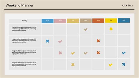 Image result for 3-Day Weekend Programming Template