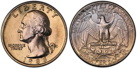 1988-D 25C (Regular Strike) Washington Quarter - PCGS CoinFacts
