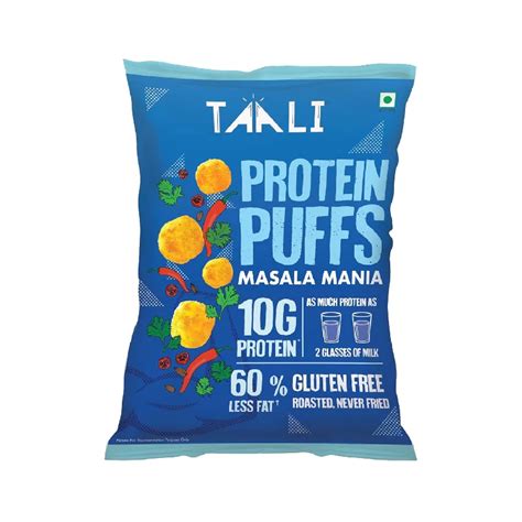 Taali Jowar Masala Mania Protein Puffs