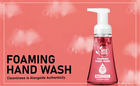 WiZ Luxe Strawberry Pulp Foaming Hand Wash - 5 Ltr Refill Can, Paraben ...