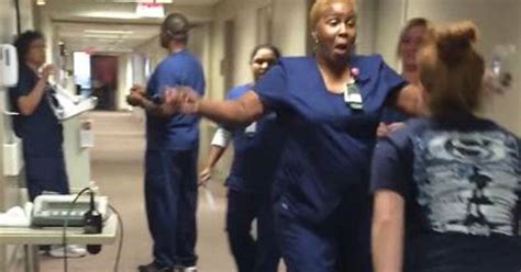 Watch: Girl, paralyzed for 11 days, surprises her favorite nurse by ...