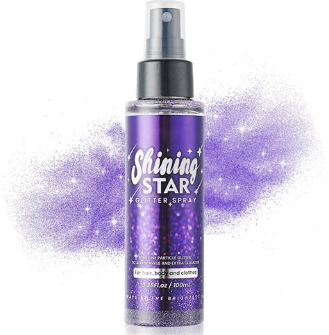 Amazon.com : MEICOLY Liquid Body Glitter Spray,100ML(3.53OZ),Mardi Gras ...