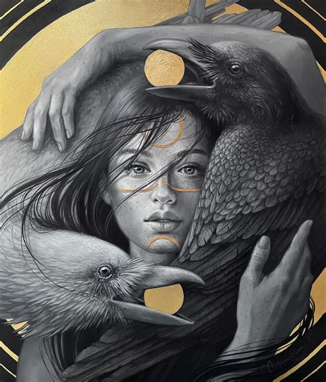 PAPER PRINT (archival) "paradox" by Autumn Skye 17"x22" Ultra-smooth Archival Fine-art Paper by ...