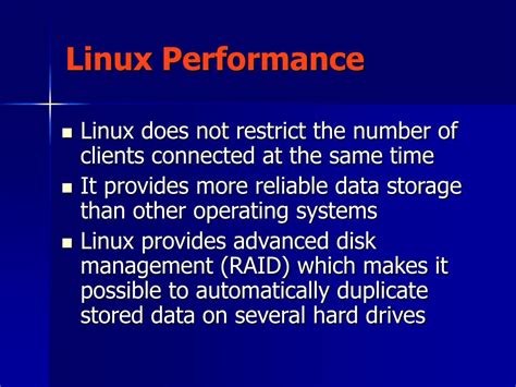 Image result for Linux Operating System Performance