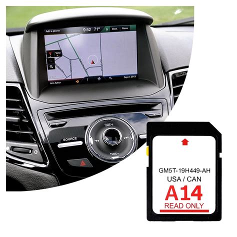 A14 Navigation SD Card,for US&Canada Maps Sync Navigation System SD ...