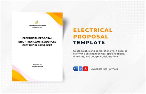 Image result for Electrical Proposal Examples
