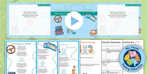 'We're Going on a Journey' KS1Transport & Travel Song Poem