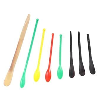 8pcs Laboratory Reagent Sampling Experiment Scoop : Amazon.in ...