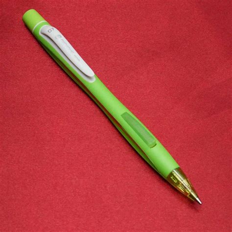 Uniball Shalaku Light Green Color Body With 0.7mm Tip Front Click Type ...