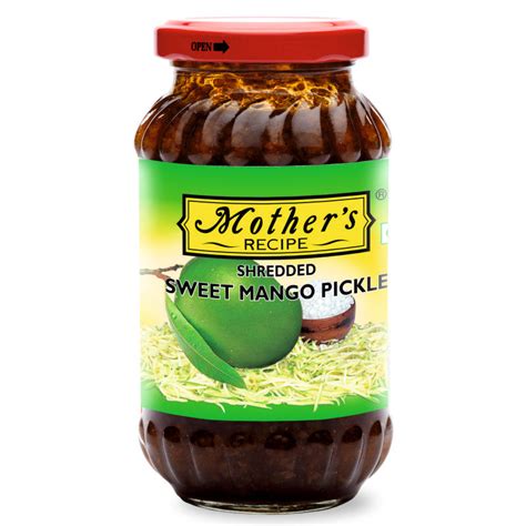 Mother's Recipe Shredded Sweet Mango Pickle, 500g