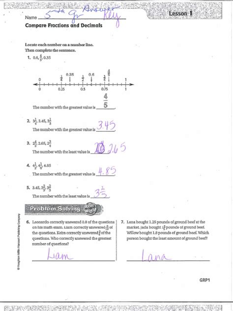 Image result for Lesson 12 Homework 5th Grade Answer Key