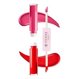 Buy Evani Double Dare 2 in 1 Liquid Matt Lipstick for women | 2-in-1 ...