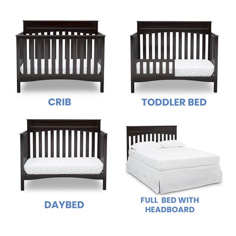 Skylar 4-in-1 Convertible Crib - Delta Children