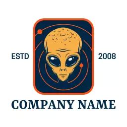 Image result for Alien Logo Design