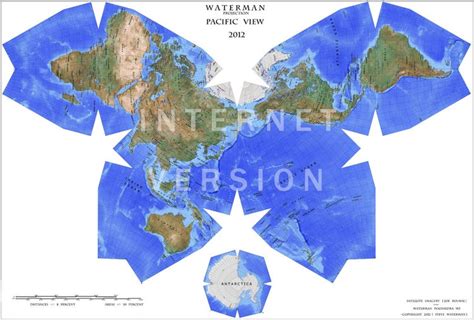 Peters Projection Map vs Mercator 的图像结果