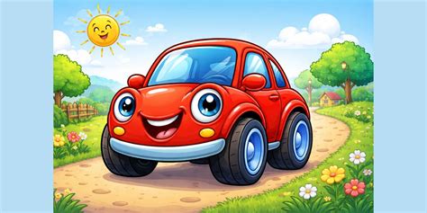 Car Drawing for Kids: Easy Step-by-Step Guide