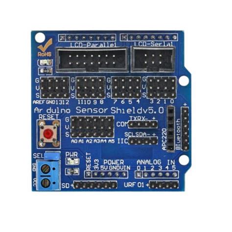 Image result for Arduino Sensor Shield V5 Data Sheet
