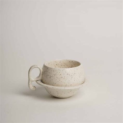 Cookie Crumble - Tea Set - Set of 6 Cups and 6 Saucers – Local Kala