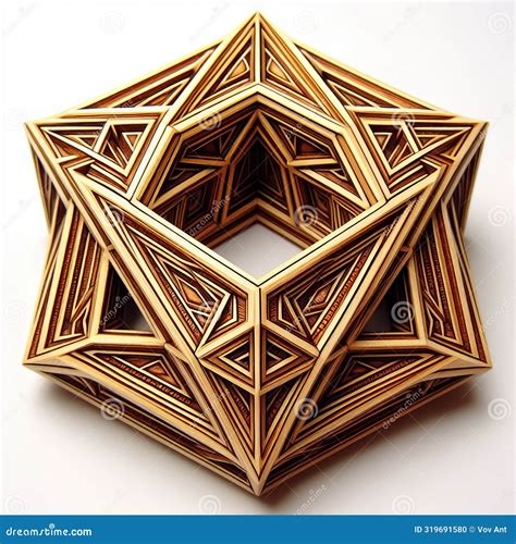 Pentagon A Five Sided Shape With Five Angles And Sides, Isolat Stock ...