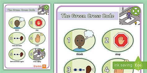 Image result for Twinkl Green Cross Code