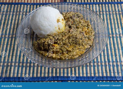 Congolese Fufu stock image. Image of congo, meal, cuisine - 265604381