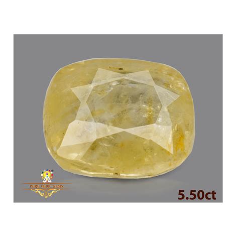 Get List of Yellow Sapphire (Pukhraj) Gemstone Online at Best Price ...