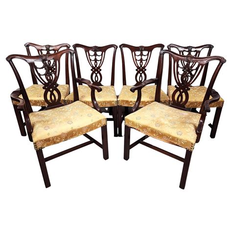Antique Chippendale Dining Chairs For Sale at 1stDibs
