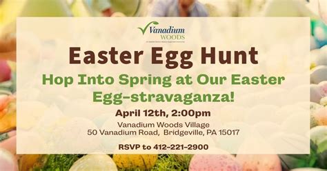 Hop Into Spring with Our Easter Egg-stravaganza at Vanadium Woods ...