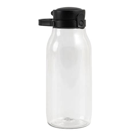 Your Zone 16 fl oz Plastic Water Bottle with Flip Top Chug Lid, No ...