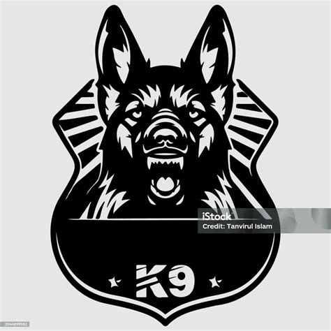 Elite Canine Guardians K9 Training Center Police Logo Vector Stock Illustration - Download Image ...