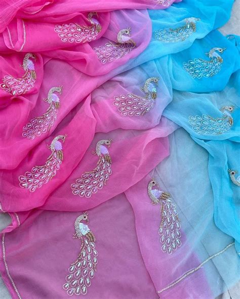 Jaipuri Chiffon Sarees - Shop Pure Chiffon Sarees at Best Price – thecotlin