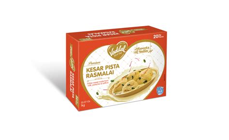 Kesar Pista Rasmalai – Vadilal Quick Treat