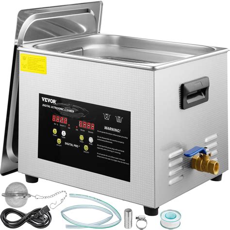 Snapklik.com : VEVOR 15L Upgraded Ultrasonic Cleaner (600W Heater,360W Ultrasonic) Professional ...