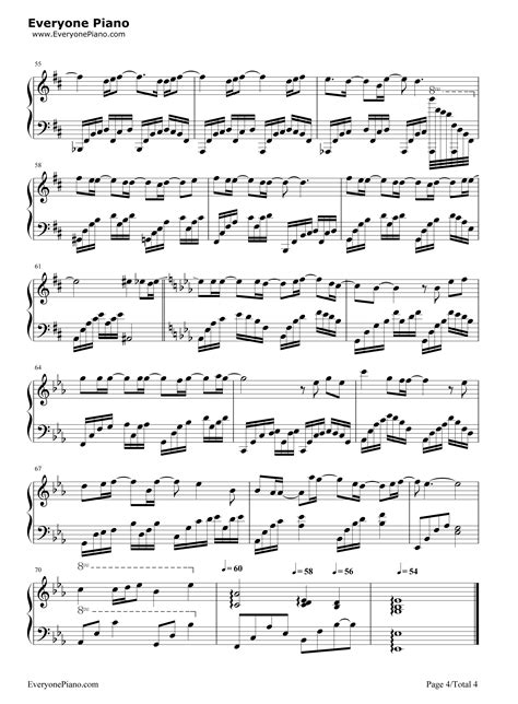 说了再见-周杰伦五线谱预览4-钢琴谱文件（五线谱、双手简谱、数字谱、Midi、PDF）免费下载